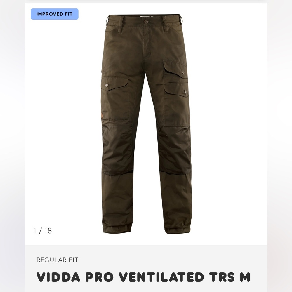 Fjallraven Vidda Pro Ventilated Pants